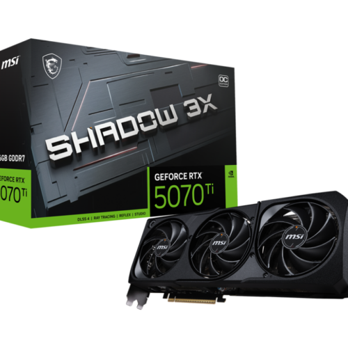 Card màn hình MSI GeForce RTX 5070 Ti 16G SHADOW 3X OC