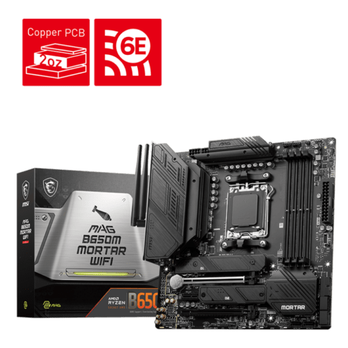 Mainboard MSI MAG B650M MORTAR WIFI - HÀNG NK
