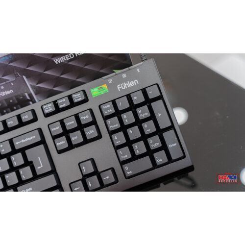 Bàn phím Fuhlen L411 USB Black