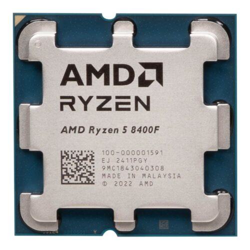 CPU AMD Ryzen Ryzen 5 8400F (4.2 GHz Upto 4.7GHz / 22MB / 6 Cores, 12 Threads / 65W / Socket AM5) - TRAY NEW