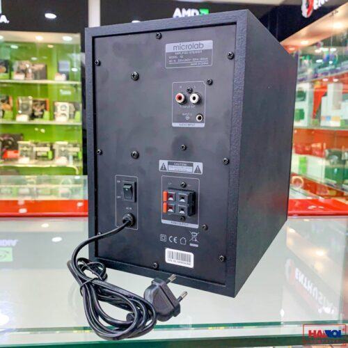 ảnh chụp cổng kết nối trên Loa Microlab X2 - 2.1