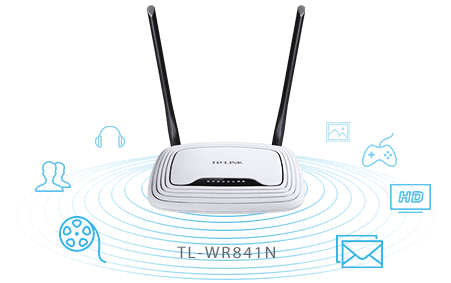 Bộ phát wifi TP-Link WR841N Wireless 300Mbps 1