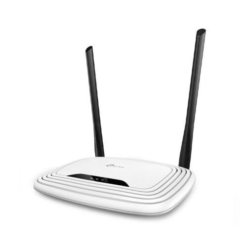 mặt nghiêng trái Bộ phát wifi TP-Link WR841N Wireless 300Mbps