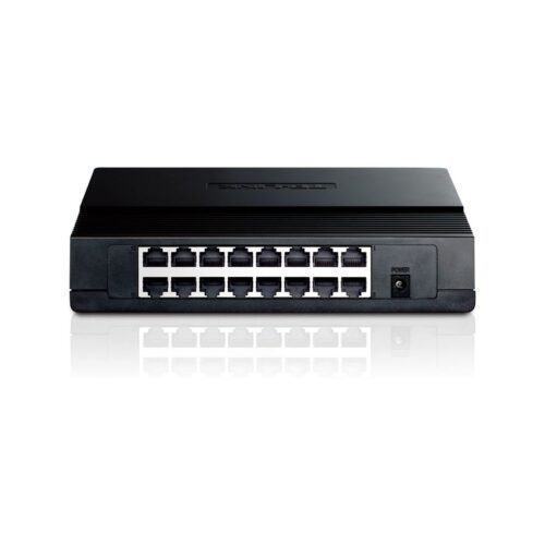 cổng kết nối trên Switch TP-Link TL-SF1016D