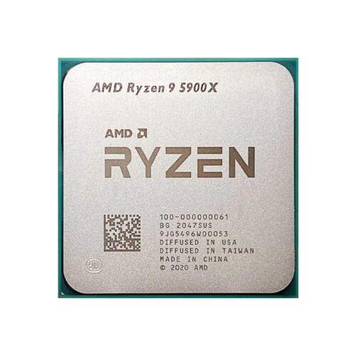 CPU AMD Ryzen 9 5900X (3.7 GHz Upto 4.8GHz / 70MB / 12 Cores, 24 Threads / 105W / Socket AM4) - TRAY NEW