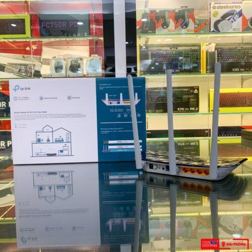 ảnh chụp mặt sau Bộ phát wifi TP-Link Archer C20 Wireless AC750