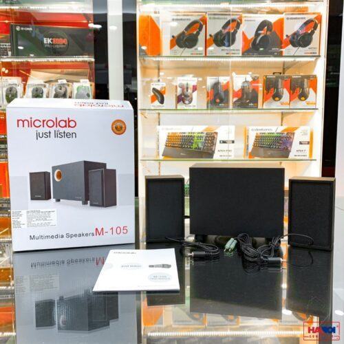 ảnh chụp đằng sau Loa Microlab M105