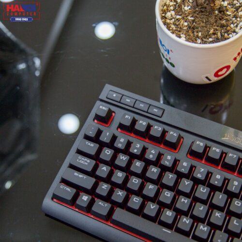 Bàn phím cơ Corsair K63 Cherry MX Red (USB/Red Led) (CH-9115020-NA)