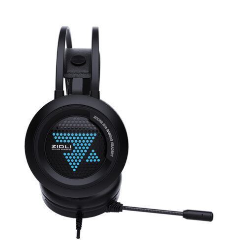 Tai nghe Gaming Zidli ZH6 7.1 Led USB Black