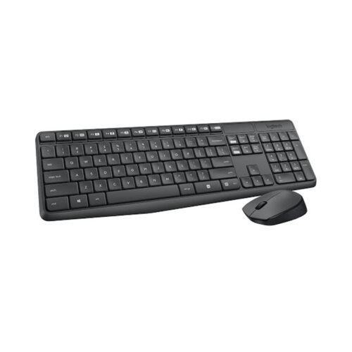 Bộ bàn phím chuột không dây Logitech MK235 Wireless