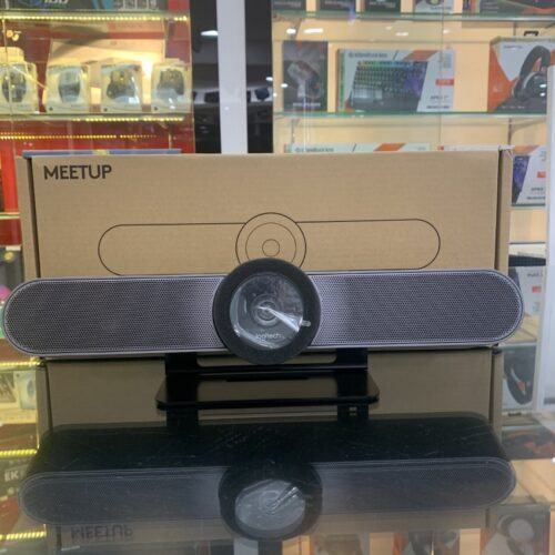 Webcam Logitech Meetup cùng vỏ hộp