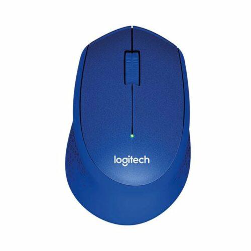 Chuột không dây Logitech M331 (USB/Màu xanh)