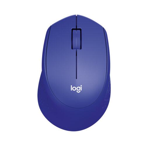 Chuột không dây Logitech M331 (USB/Màu xanh)