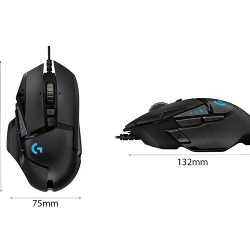 Chuột chơi game Logitech G502 Hero Gaming USB Black