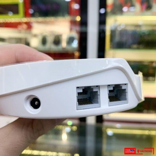ảnh chụp cổng kết nối trên Bộ phát wifi mesh TP-Link Deco M5 1Pack Wireless AC1300Mbps