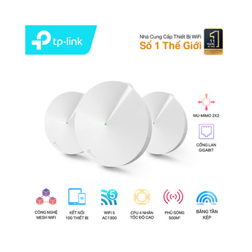 Bộ phát wifi mesh TP-Link Deco M5 3-Pack