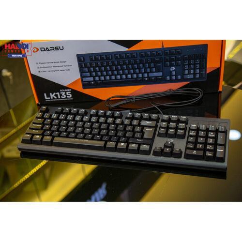 Bàn phím Dareu LK135 USB Black