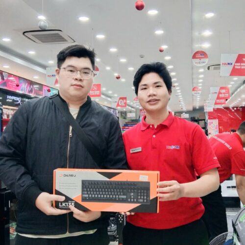 KHLMC Bàn phím Dareu LK135 USB Black