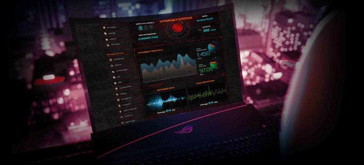 Router wifi ASUS GT-AX11000 Chuẩn AX11000 - Wifi 6 2