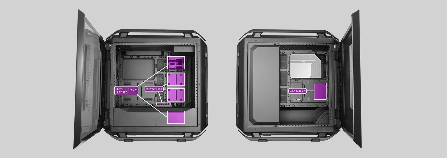 Case Cooler Master Cosmos C700P Black Edition (Mid Tower/Màu Đen) giới thiệu 15