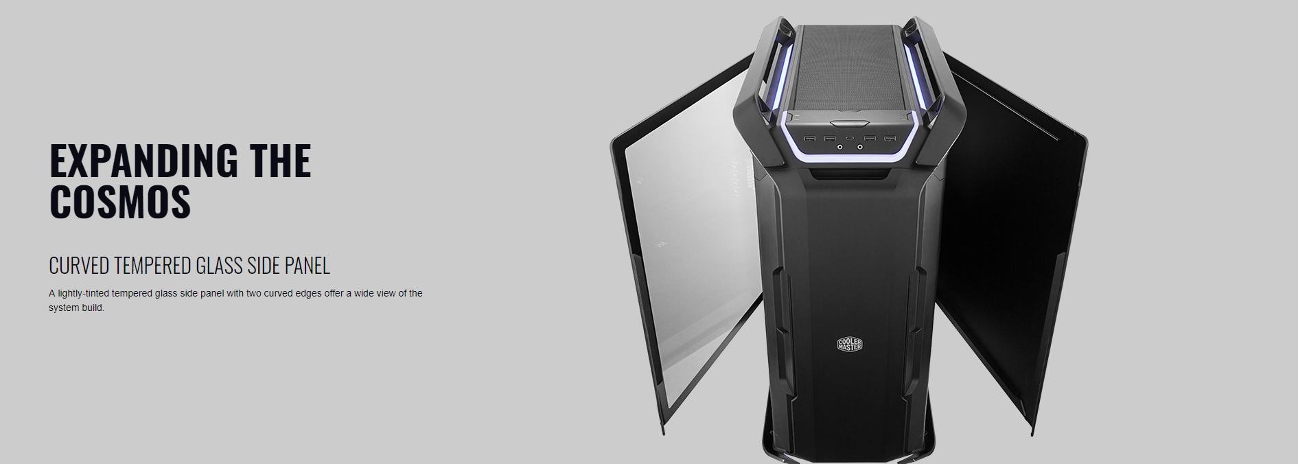 Case Cooler Master Cosmos C700P Black Edition (Mid Tower/Màu Đen) giới thiệu 4