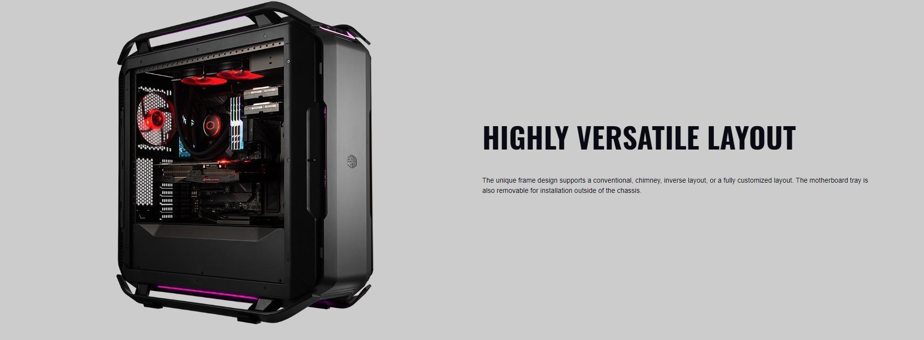 Case Cooler Master Cosmos C700P Black Edition (Mid Tower/Màu Đen) giới thiệu 8