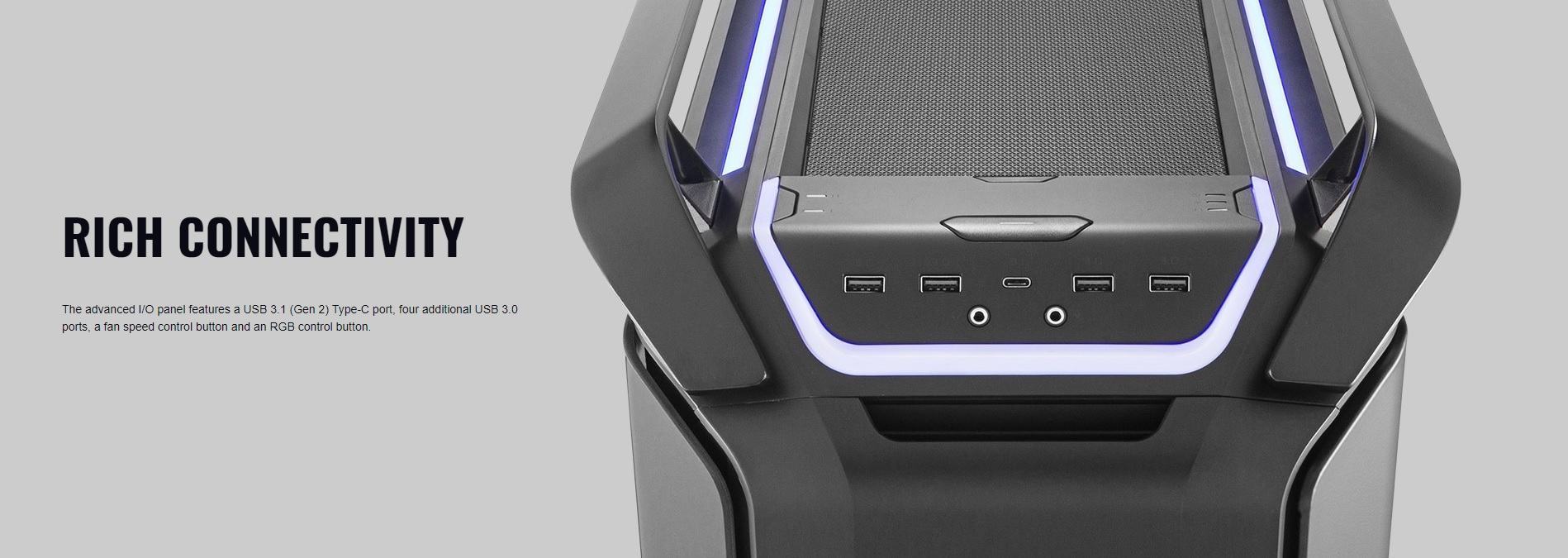 Case Cooler Master Cosmos C700P Black Edition (Mid Tower/Màu Đen) giới thiệu 9