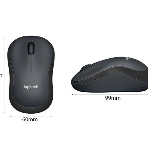 Chuột không dây Logitech M221 Wireless Black