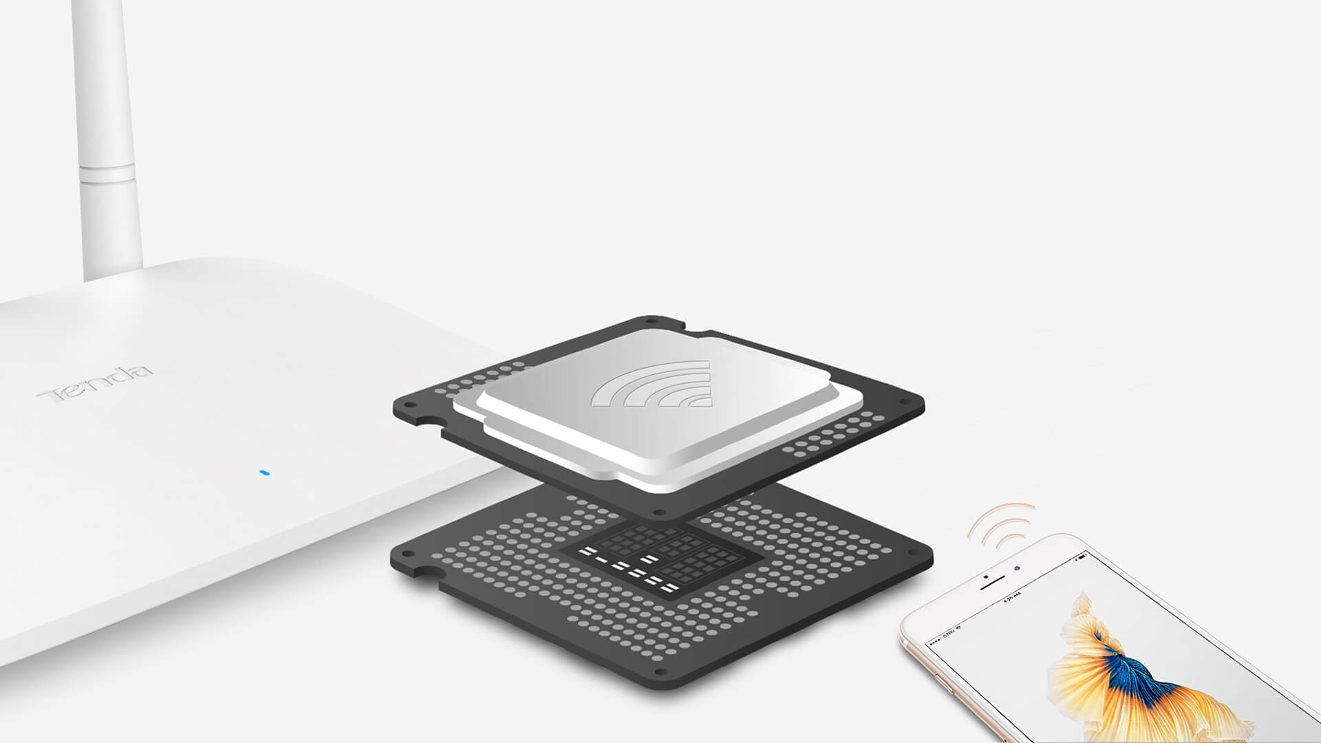 Bộ phát wifi Tenda F6 Wireless N300Mbps 2