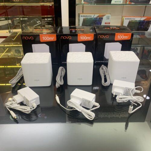 ảnh chụp Bộ mesh wifi Tenda NOVA MW3 3 Pack chuẩn AC1200Mbps cùng phụ kiện đi kèm