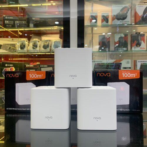 ảnh chụp mặt trước Bộ mesh wifi Tenda NOVA MW3 3 Pack chuẩn AC1200Mbps