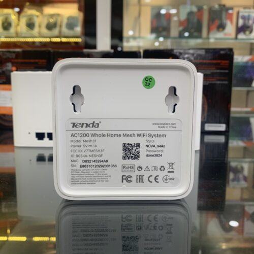 ảnh chụp mặt đáy của Bộ mesh wifi Tenda NOVA MW3 3 Pack chuẩn AC1200Mbps
