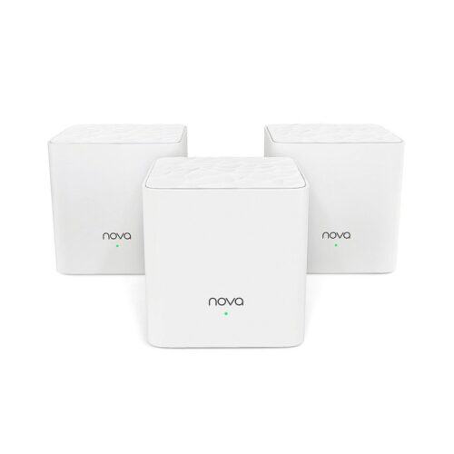 mặt trước Bộ mesh wifi Tenda NOVA MW3 3 Pack chuẩn AC1200Mbps