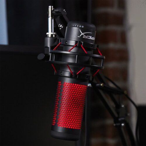 Microphone Kingston HyperX Quadcast Gaming Black Red (HX-MICQC-BK)