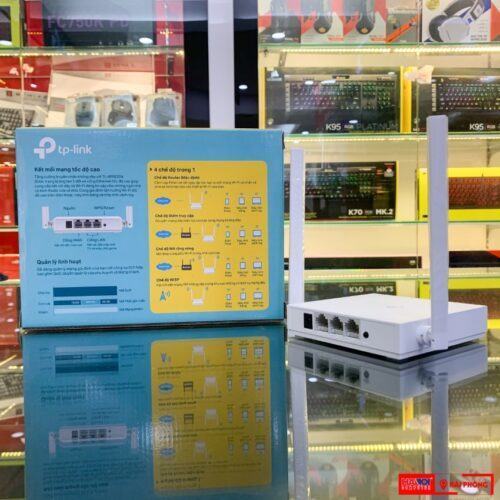 ảnh chụp mặt sau Bộ phát wifi TP-Link TL-WR820N Wireless N300Mbps cùng vỏ hộp