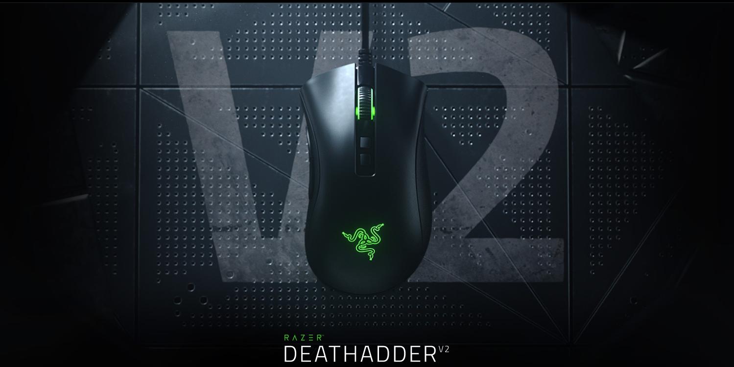 Chuột chơi game Razer DeathAdder V2 RGB Gaming Mouse Black (RZ01-03210100-R3M1)