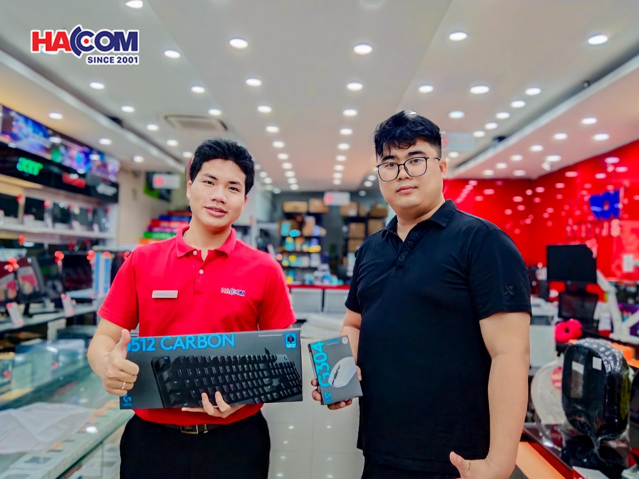 KHLMC Bàn phím cơ Logitech G512 Lightsync RGB Mechanical Linear GX Red Switch