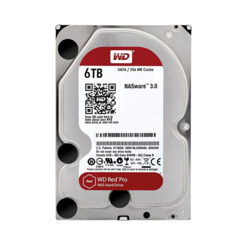 Ổ cứng HDD WD 6TB Red Pro 3.5 inch, 7200RPM, SATA, 256MB Cache (WD6003FFBX)