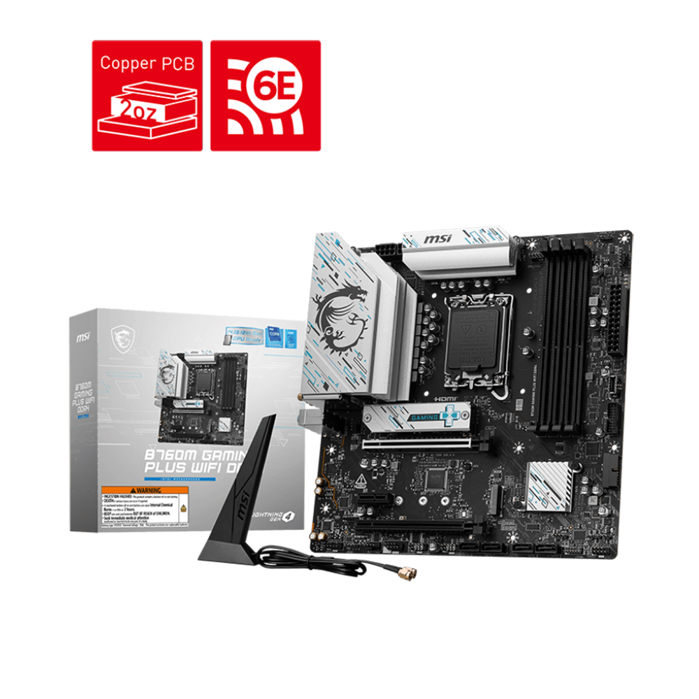 51862 mainboard msi b760m gaming plus 2 1