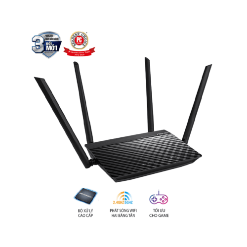Router wifi ASUS RT-AC750L 1