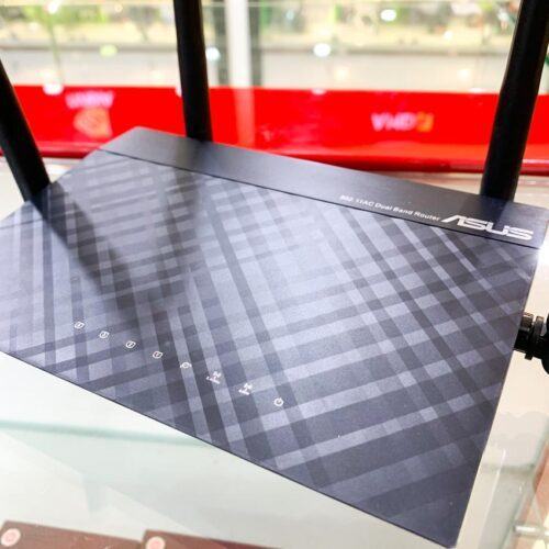 ảnh chụp đèn tín hiệu trên Router wifi ASUS RT-AC750L