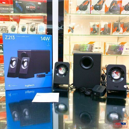 ảnh chụp Loa Logitech Z213 cùng vỏ hộp