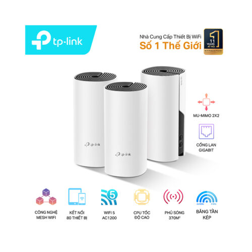 Bộ phát wifi mesh TP-Link Deco M4 (3 Pack)