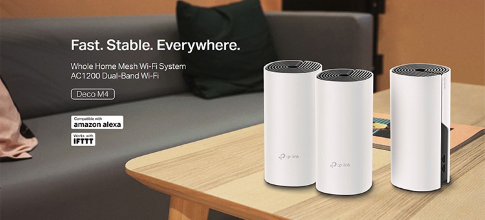 Bộ phát wifi mesh TP-Link Deco M4 (3 Pack)