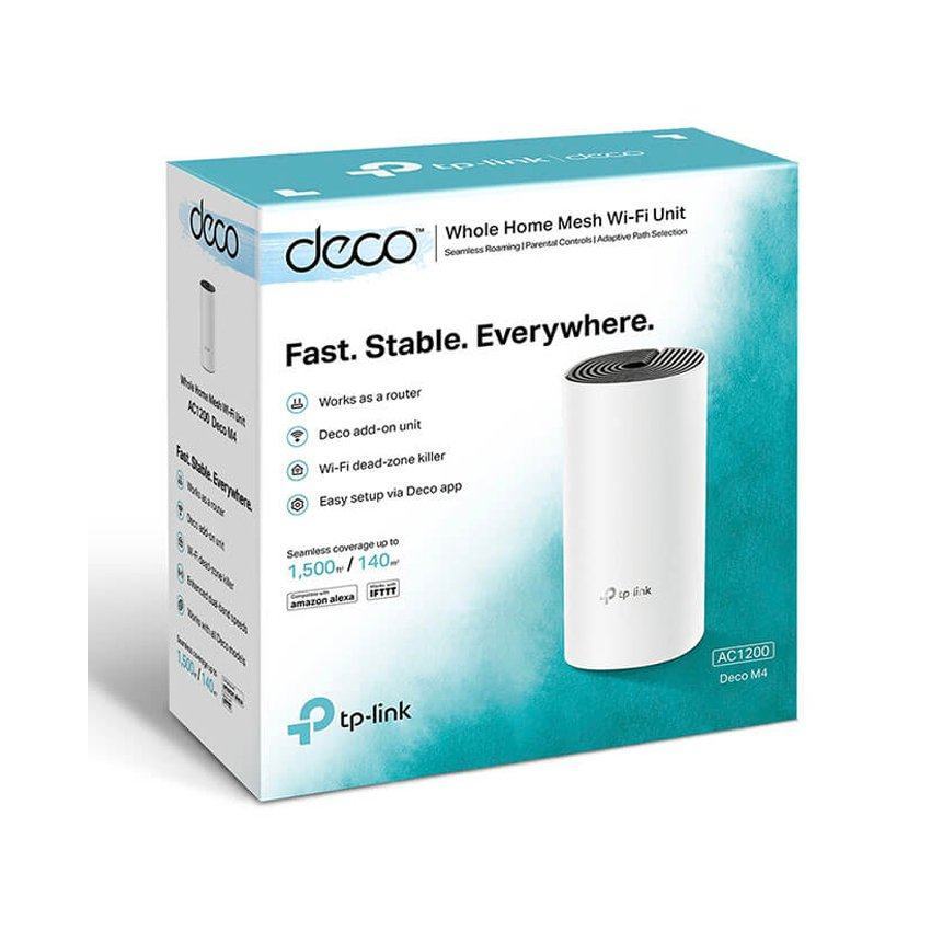 hộp sản phẩm Bộ phát wifi mesh TP-Link Deco M4