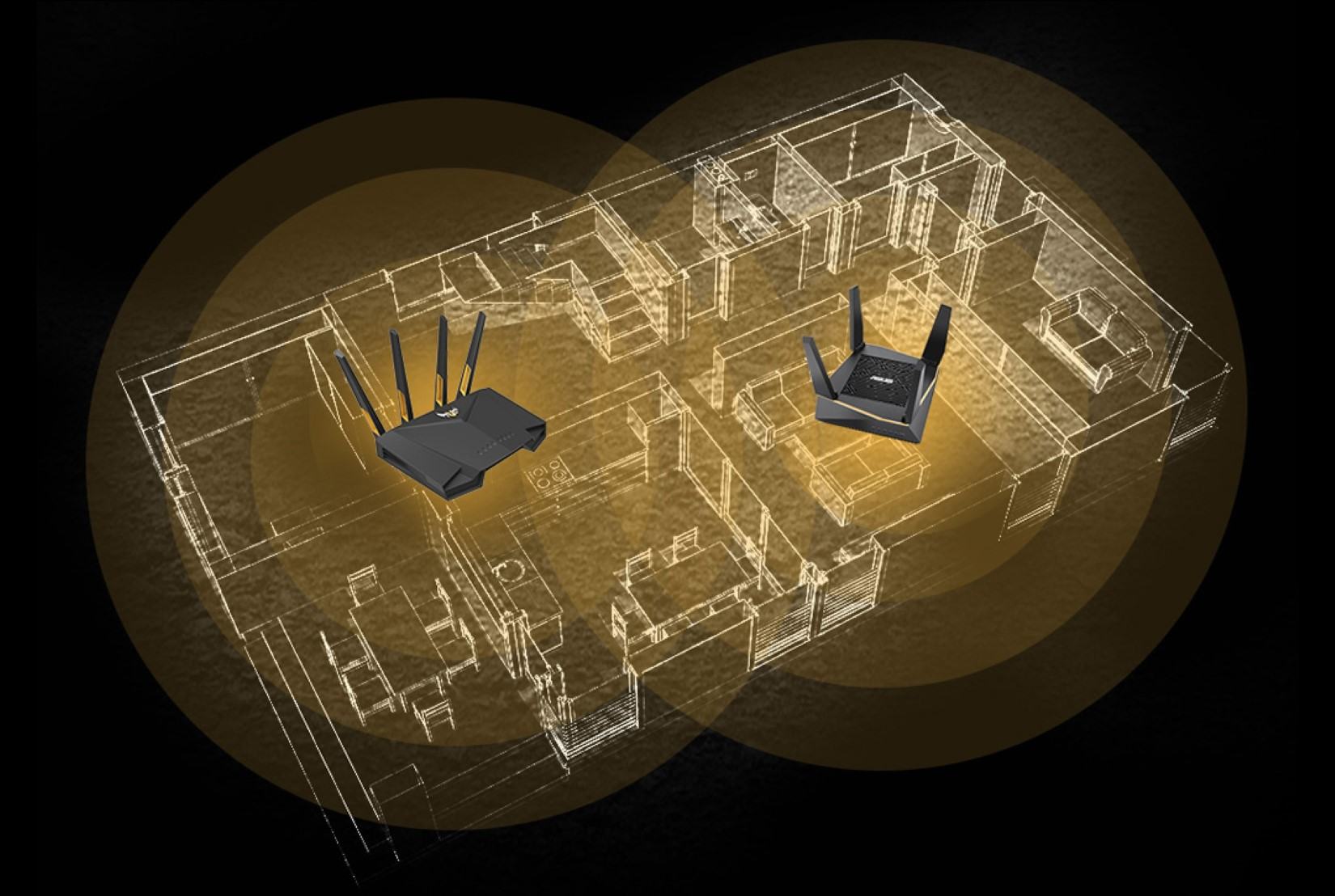 Bộ phát wifi ASUS TUF GAMING AX3000 6