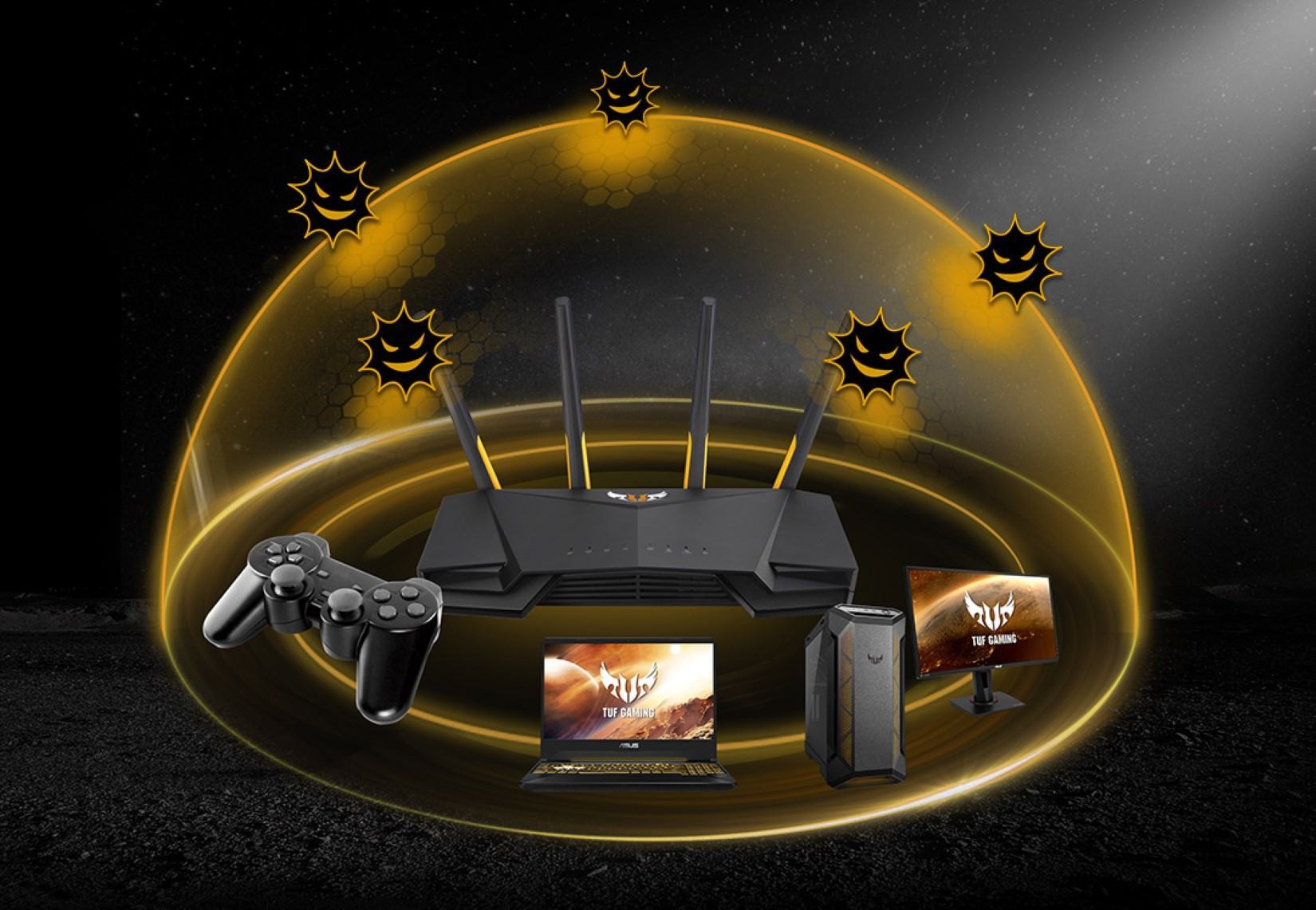 Bộ phát wifi ASUS TUF GAMING AX3000 7