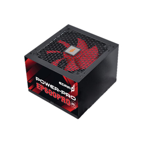 NGUỒN EDRA EP600PRO (FAN 12cm, cable dẹt)