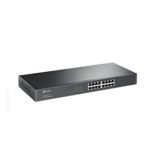 mặt trước nghiêng phải Switch TP-Link TL-SG1016