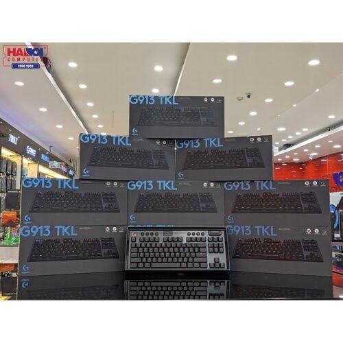 Bàn phím Logitech G913 TKL Lightspeed Wireless RGB Brown switch